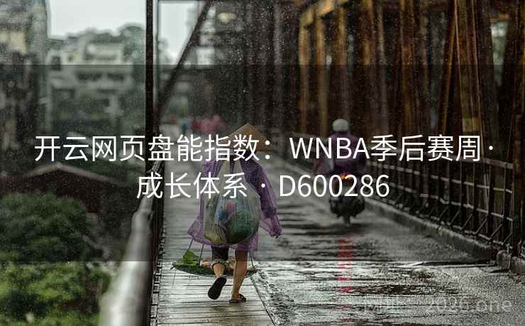 开云网页盘能指数:WNBA季后赛周·成长体系 · D600286 开云网页盘能指数:WNBA季后赛周·成长体系 · D600286