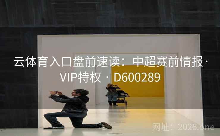 云体育入口盘前速读：中超赛前情报·VIP特权 · D600289