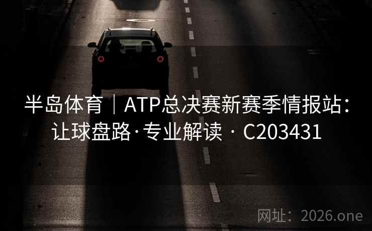 半岛体育｜ATP总决赛新赛季情报站：让球盘路·专业解读 · C203431